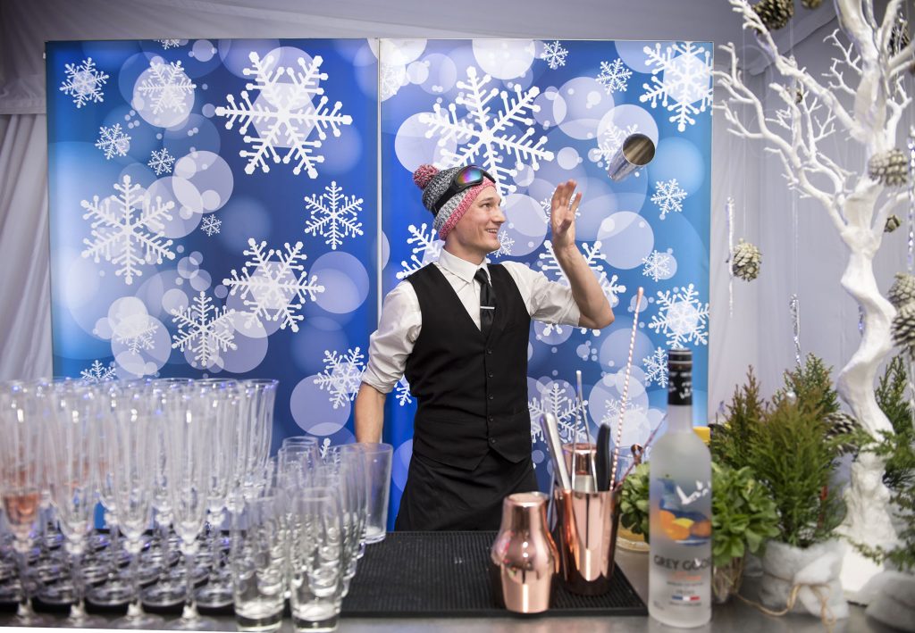 apres ski themed mobile bar hire