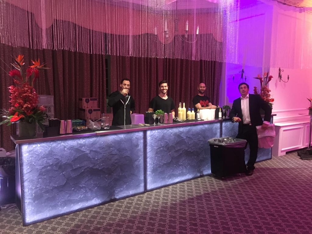 LED mobile bar hire