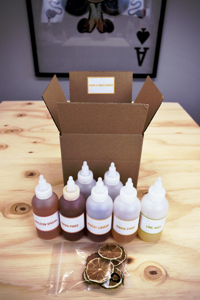 6x Papaya and Ginger Daiquiri Ace Bar Events