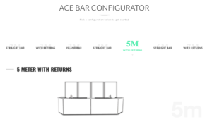 Ace Bar Configurator for mobile cocktail bar hire (1)